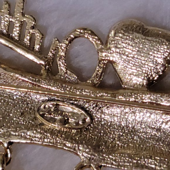 Danecraft "I love quilting" brooch - Picture 3 of 3